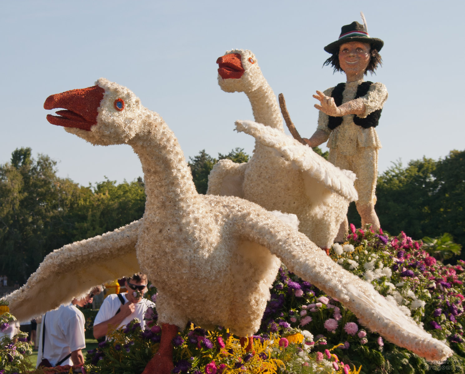 Scene from Mattie the Goose-boy -- dry flower