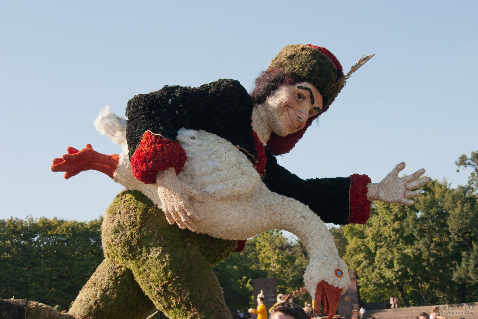 Scene from Mattie the Goose-boy -- dry flower