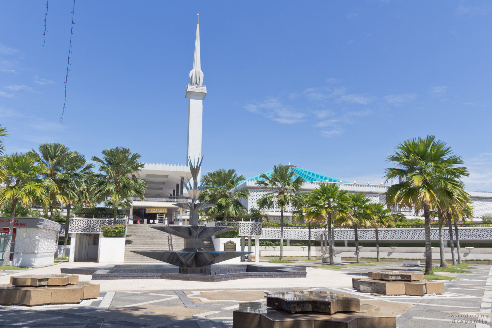 Entrance of the mosque -- minaret, mosque