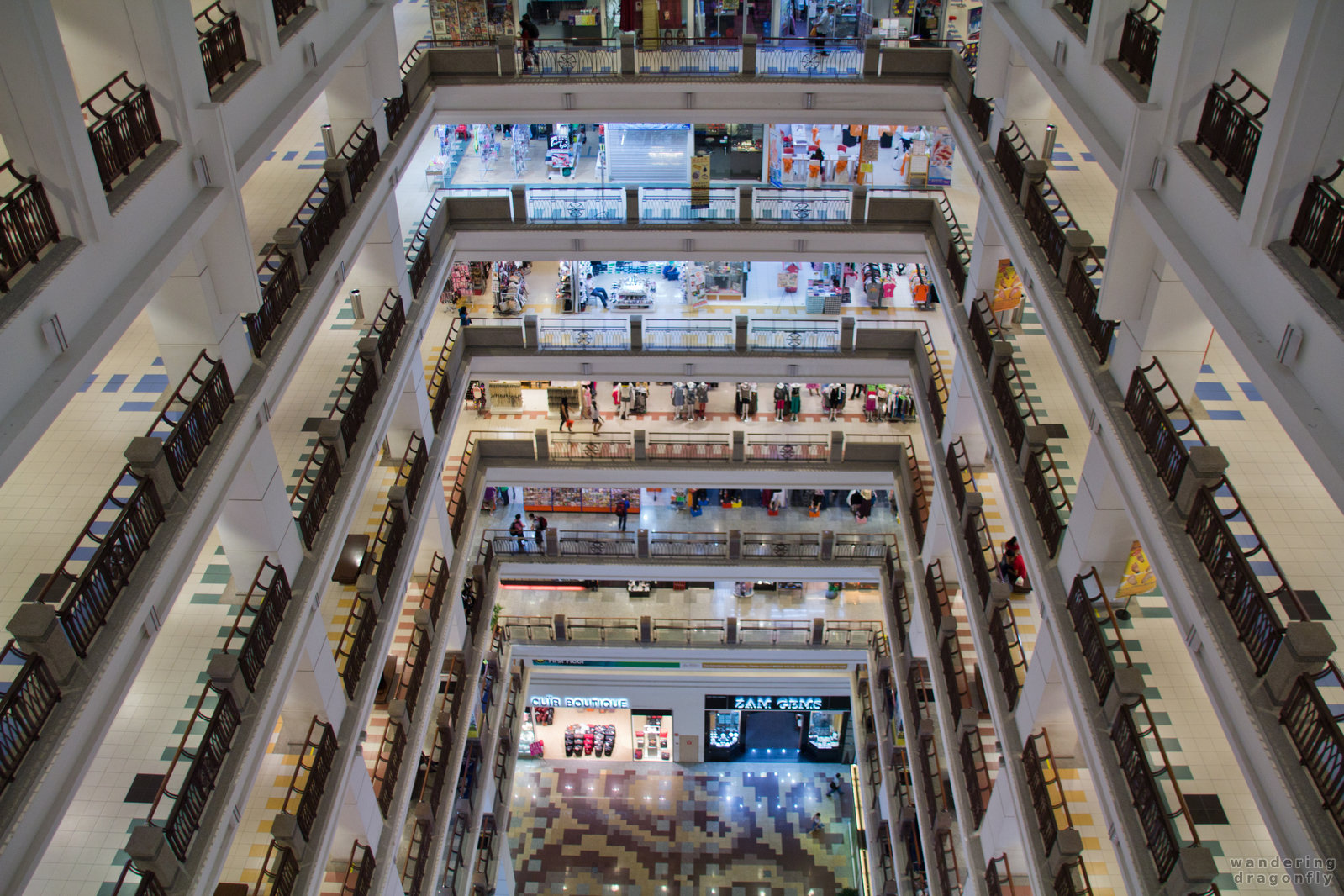 The square tower -- shopping center