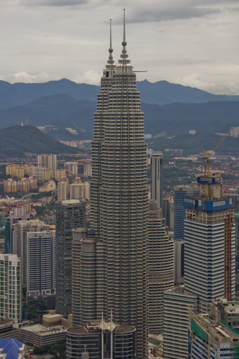 Petronas towers -- city, tower, vista