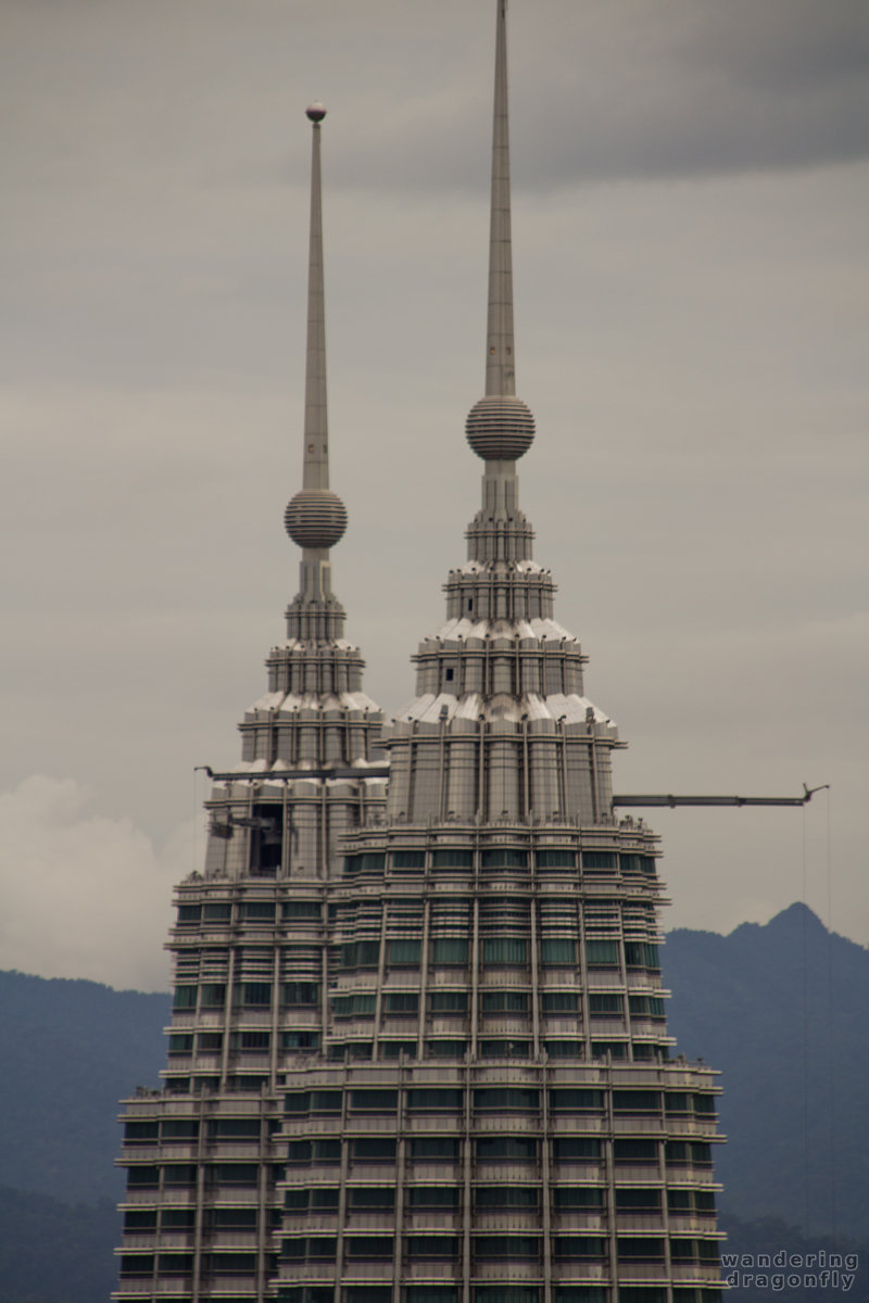 Petronas towers -- tower