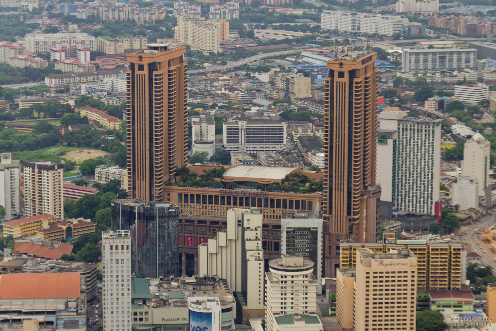 Berjaya Times Square -- city, shopping center, vista