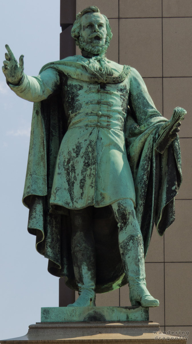 Statue of Baron József Eötvös -- statue