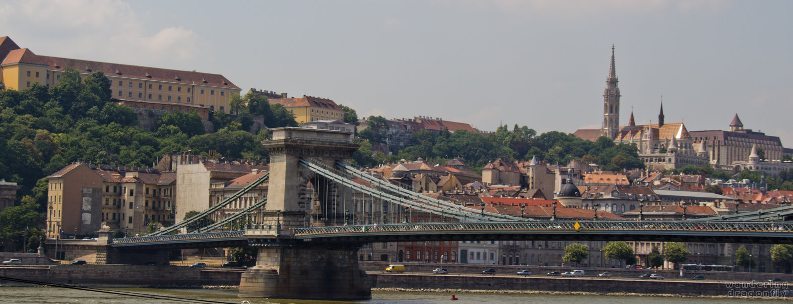 Chain Bridge -- bridge, river