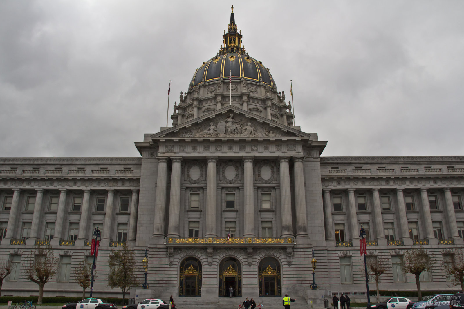 Eastern facade of the City Hall -- city hall