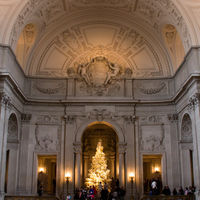 The Ceremonial Rotunda, where the wedding of Marilyn Monroe and Joe DiMaggio was performed.