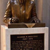 George R. Moscone was the Mayor of the city beetween 1976-1968.
