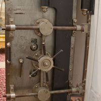 An original vault used for the Treasury of the City and County of San Francisco.
