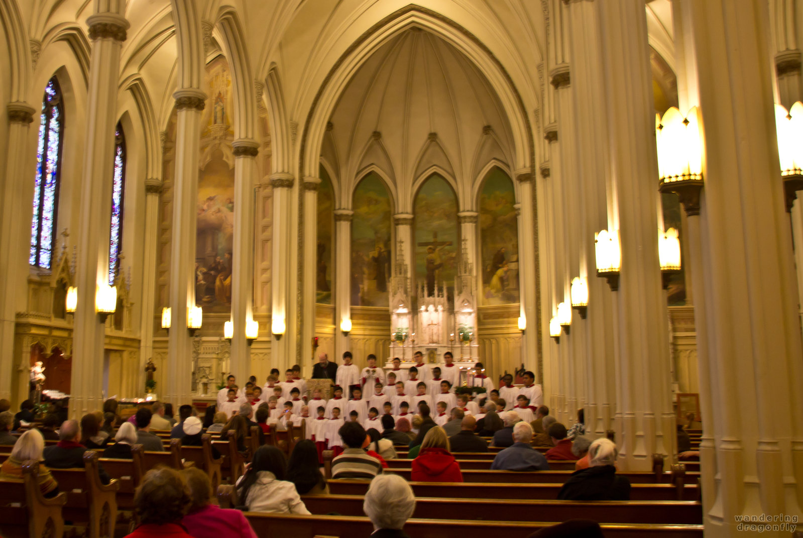 Choir of the Knights of St. Francis -- choir, christian temple