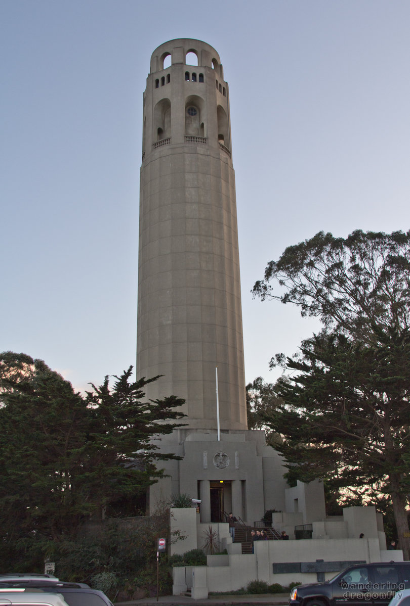 The Coit Tower -- tower